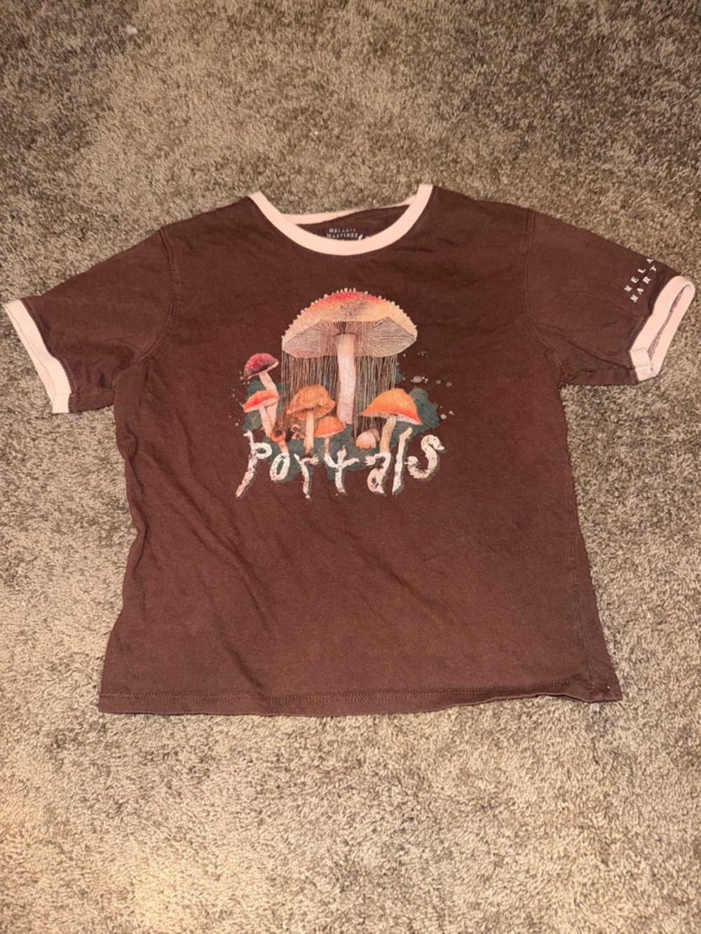 Melanie Martinez Portals crop tee